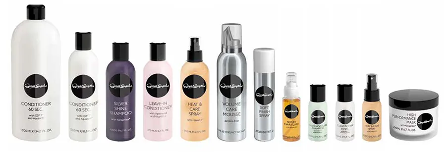 Haar Produkte von Great Lengths – professionelle Pflege für Ihre Extensions